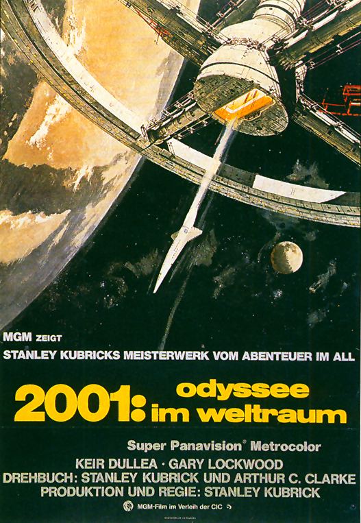 2001 - Odyssee im Weltraum - Filmplakat