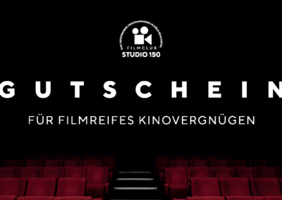 Filmclub Studio 150 - Gutschein